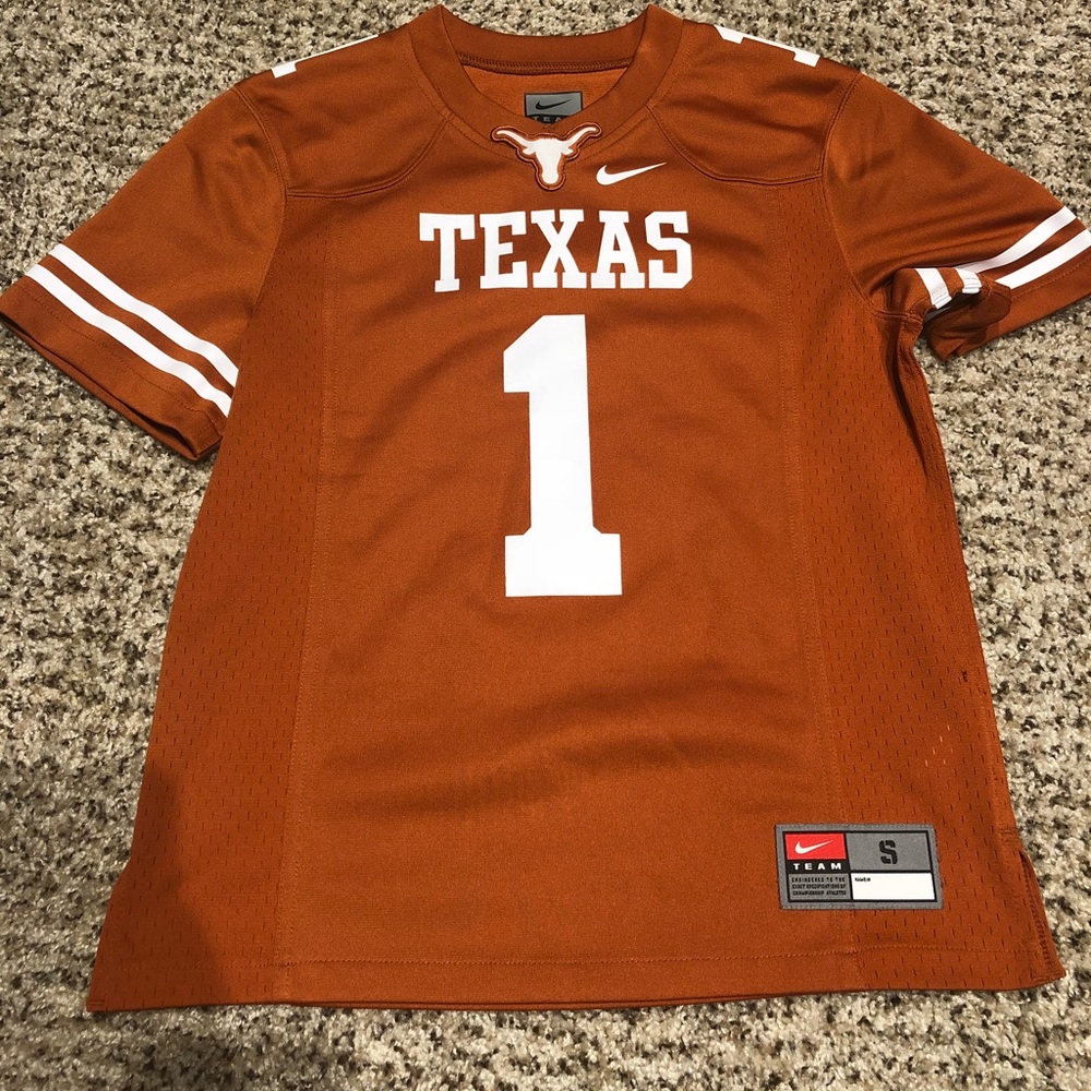 Boys Texas Longhorns Jersey